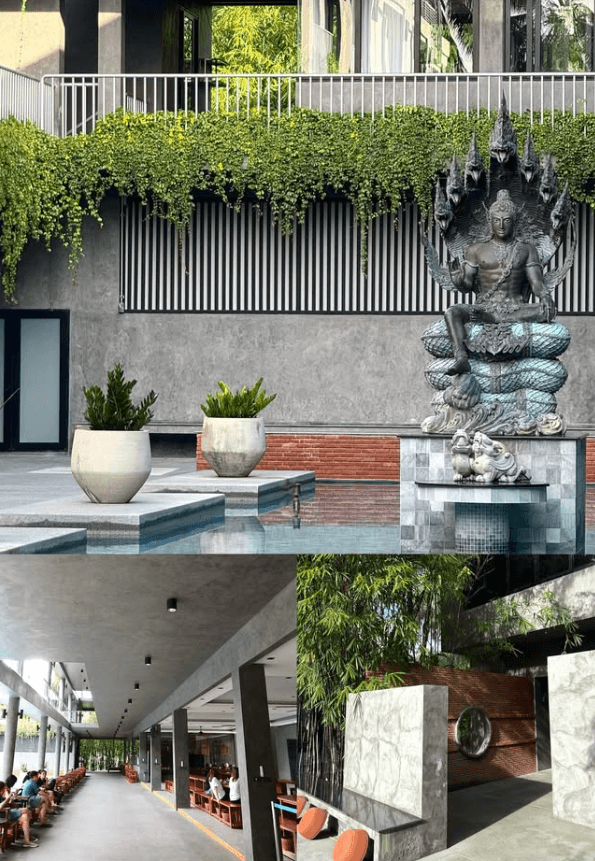 Courtyard shrine